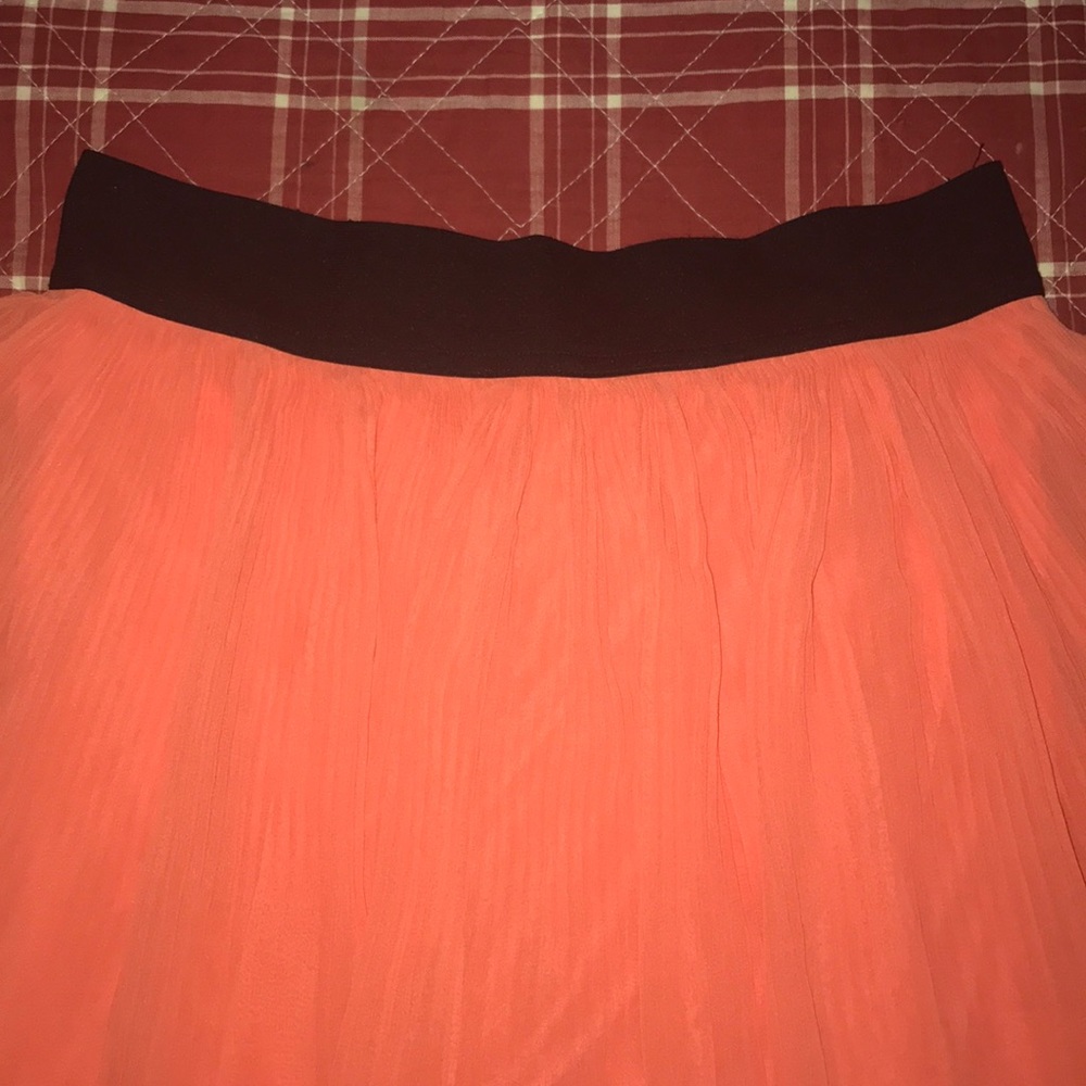Bar III Salmon pink mini short spring summer skirt - Picture 2 of 7